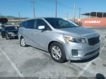 2017 Kia Sedona Lx Silver vin: KNDMB5C14H6233479