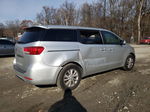 2017 Kia Sedona Lx Silver vin: KNDMB5C14H6242375