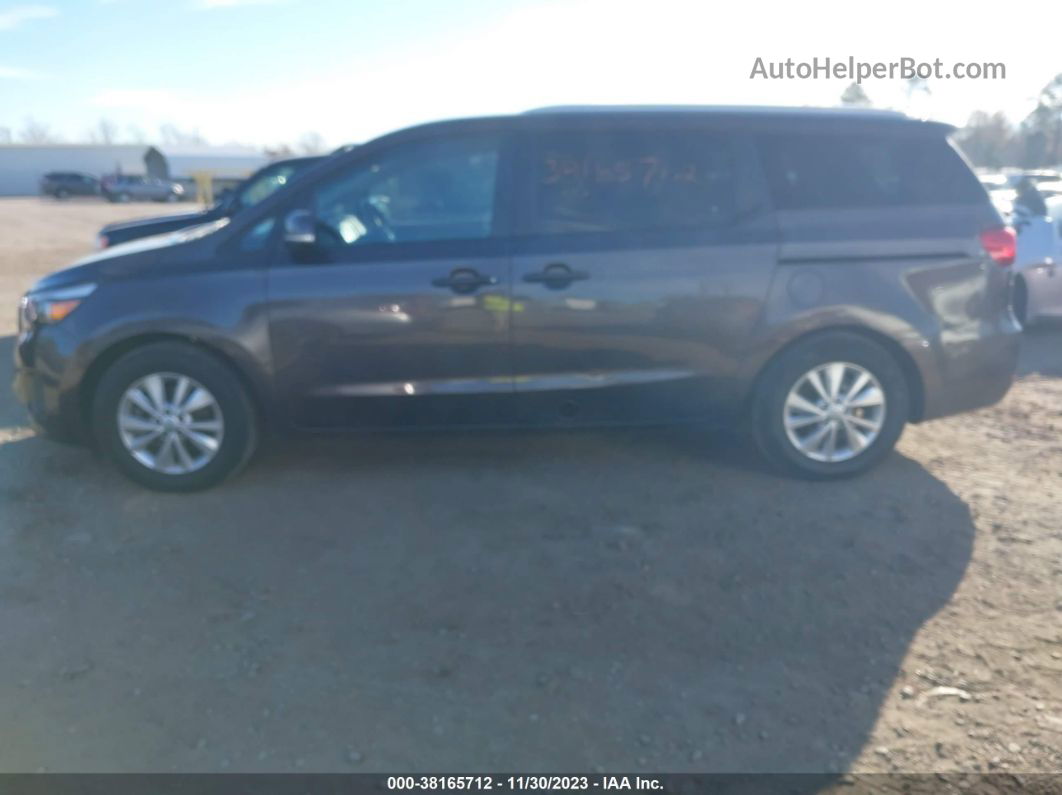 2017 Kia Sedona Lx Серый vin: KNDMB5C14H6314613