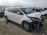 2017 Kia Sedona Lx White vin: KNDMB5C14H6340533