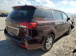 2017 Kia Sedona Lx Maroon vin: KNDMB5C15H6218022