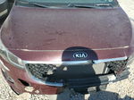 2017 Kia Sedona Lx Maroon vin: KNDMB5C15H6218022