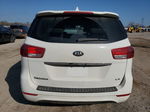 2017 Kia Sedona Lx White vin: KNDMB5C15H6230865