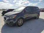 2017 Kia Sedona Lx Black vin: KNDMB5C15H6241185