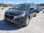 2017 Kia Sedona Lx Black vin: KNDMB5C15H6265972