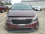 2017 Kia Sedona Lx Burgundy vin: KNDMB5C15H6282142