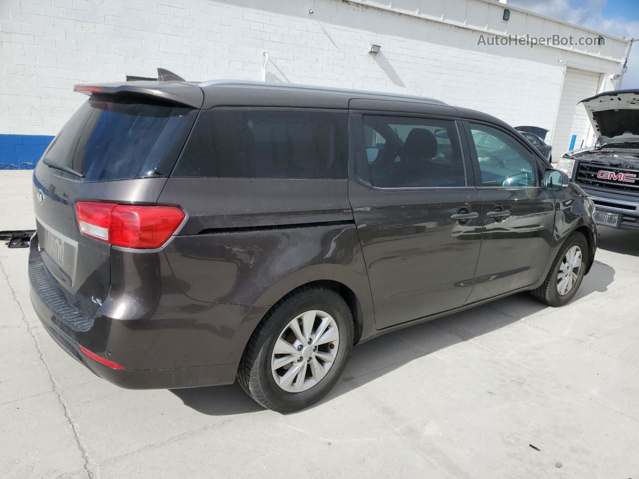 2017 Kia Sedona Lx Серый vin: KNDMB5C15H6339133