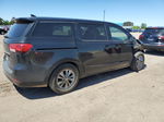 2017 Kia Sedona Lx Black vin: KNDMB5C16H6232138