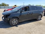 2017 Kia Sedona Lx Черный vin: KNDMB5C16H6232138