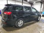 2017 Kia Sedona Lx Black vin: KNDMB5C16H6236027