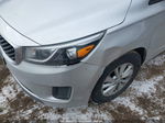 2017 Kia Sedona Lx Silver vin: KNDMB5C16H6242006