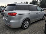 2017 Kia Sedona Lx Silver vin: KNDMB5C16H6243625