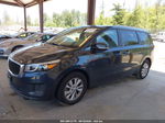 2017 Kia Sedona Lx Blue vin: KNDMB5C16H6249327