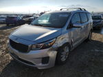 2017 Kia Sedona Lx Silver vin: KNDMB5C16H6250686