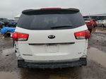 2017 Kia Sedona Lx White vin: KNDMB5C16H6311843