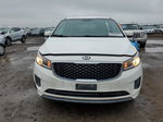 2017 Kia Sedona Lx White vin: KNDMB5C16H6311843