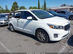 2017 Kia Sedona Lx White vin: KNDMB5C17H6230205