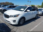 2017 Kia Sedona Lx White vin: KNDMB5C17H6230205