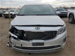 2017 Kia Sedona Lx Silver vin: KNDMB5C17H6231662