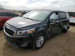 2017 Kia Sedona Lx Черный vin: KNDMB5C17H6241141