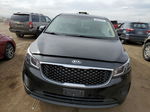 2017 Kia Sedona Lx Black vin: KNDMB5C17H6241141