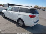 2017 Kia Sedona Lx White vin: KNDMB5C17H6243942