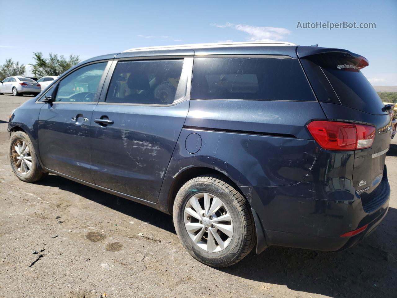 2017 Kia Sedona Lx Gray vin: KNDMB5C17H6308689