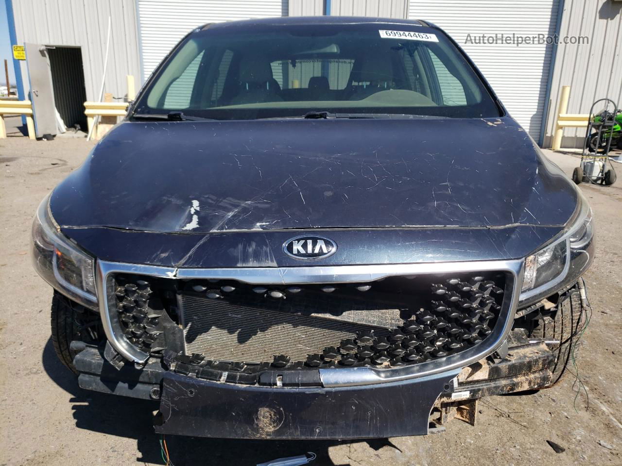 2017 Kia Sedona Lx Gray vin: KNDMB5C17H6308689