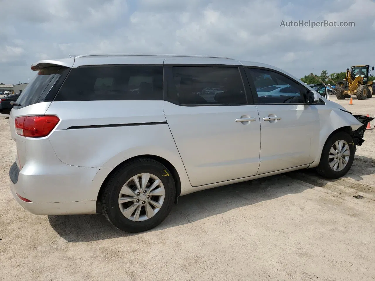 2017 Kia Sedona Lx Silver vin: KNDMB5C17H6312564