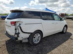 2017 Kia Sedona Lx White vin: KNDMB5C17H6325007