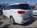 2017 Kia Sedona Lx White vin: KNDMB5C17H6331678