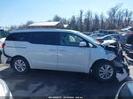 2017 Kia Sedona Lx White vin: KNDMB5C17H6331678