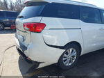 2017 Kia Sedona Lx White vin: KNDMB5C17H6331678