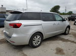 2017 Kia Sedona Lx Silver vin: KNDMB5C18H6227300