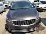 2017 Kia Sedona Lx Brown vin: KNDMB5C18H6280871