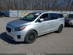 2017 Kia Sedona Lx Silver vin: KNDMB5C18H6281874