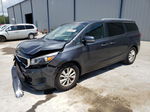 2017 Kia Sedona Lx Gray vin: KNDMB5C18H6316283