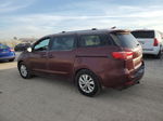 2017 Kia Sedona Lx Burgundy vin: KNDMB5C19H6219772