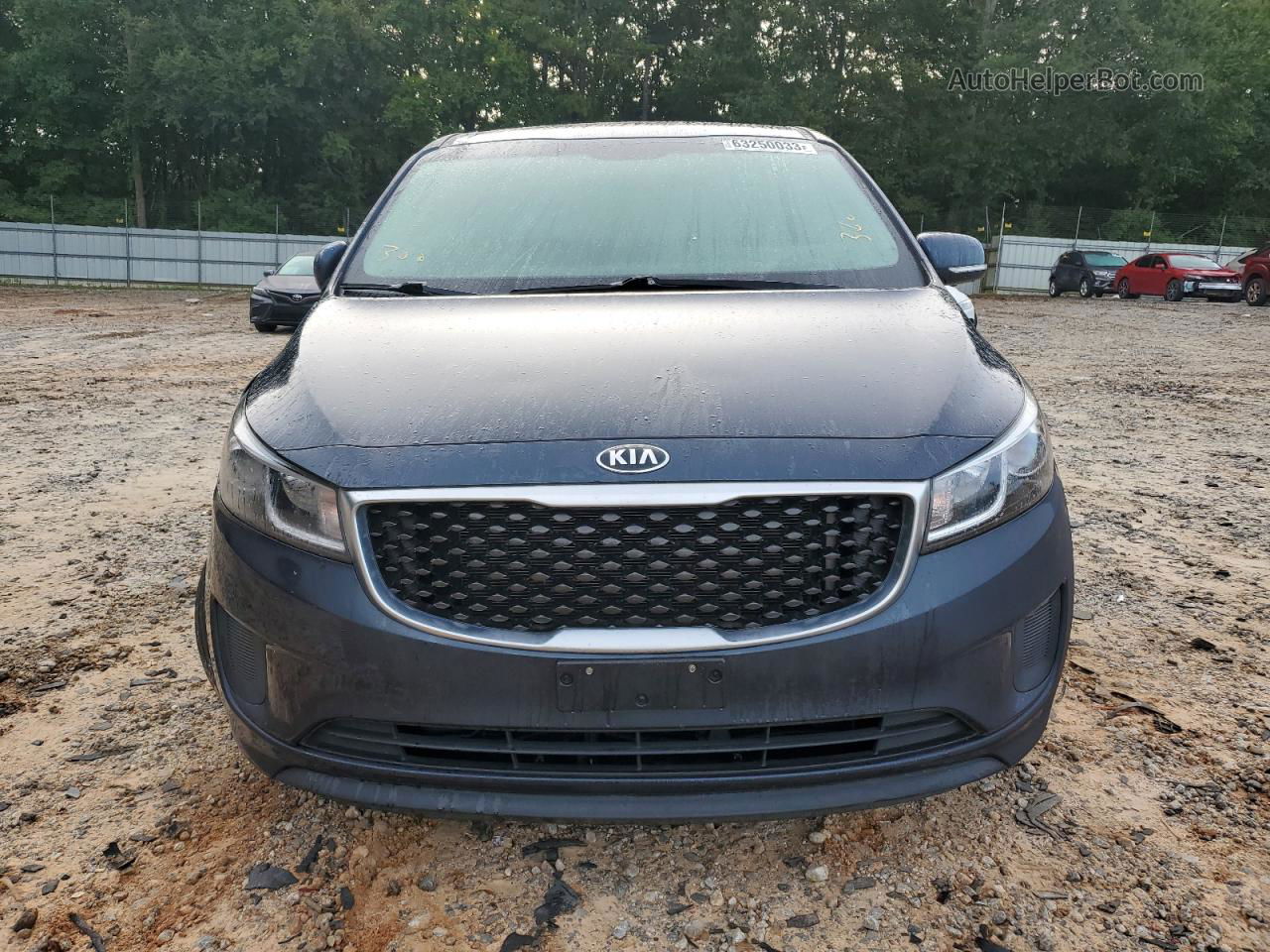 2017 Kia Sedona Lx Black vin: KNDMB5C19H6229993