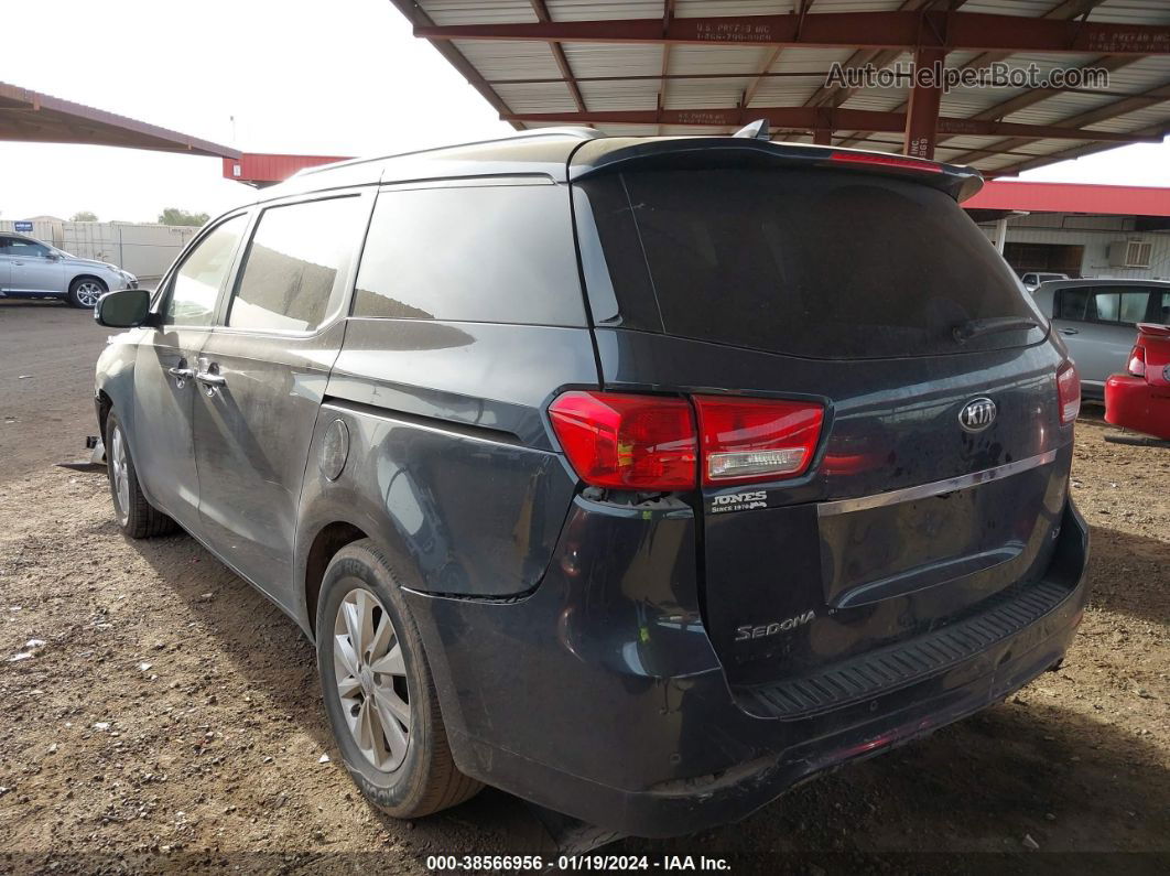 2017 Kia Sedona Lx Gray vin: KNDMB5C19H6233624