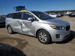 2017 Kia Sedona Lx Silver vin: KNDMB5C19H6242355