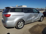 2017 Kia Sedona Lx Silver vin: KNDMB5C19H6242355