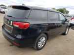 2017 Kia Sedona Lx Black vin: KNDMB5C19H6265988