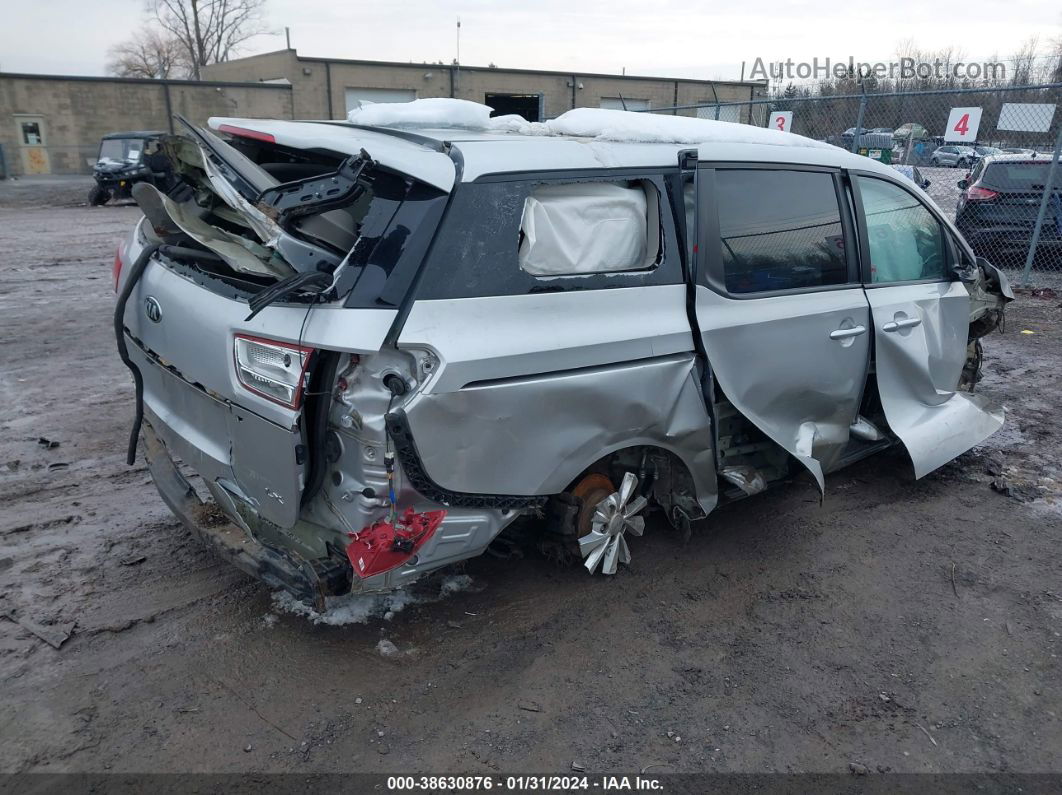 2017 Kia Sedona Lx Silver vin: KNDMB5C19H6306331