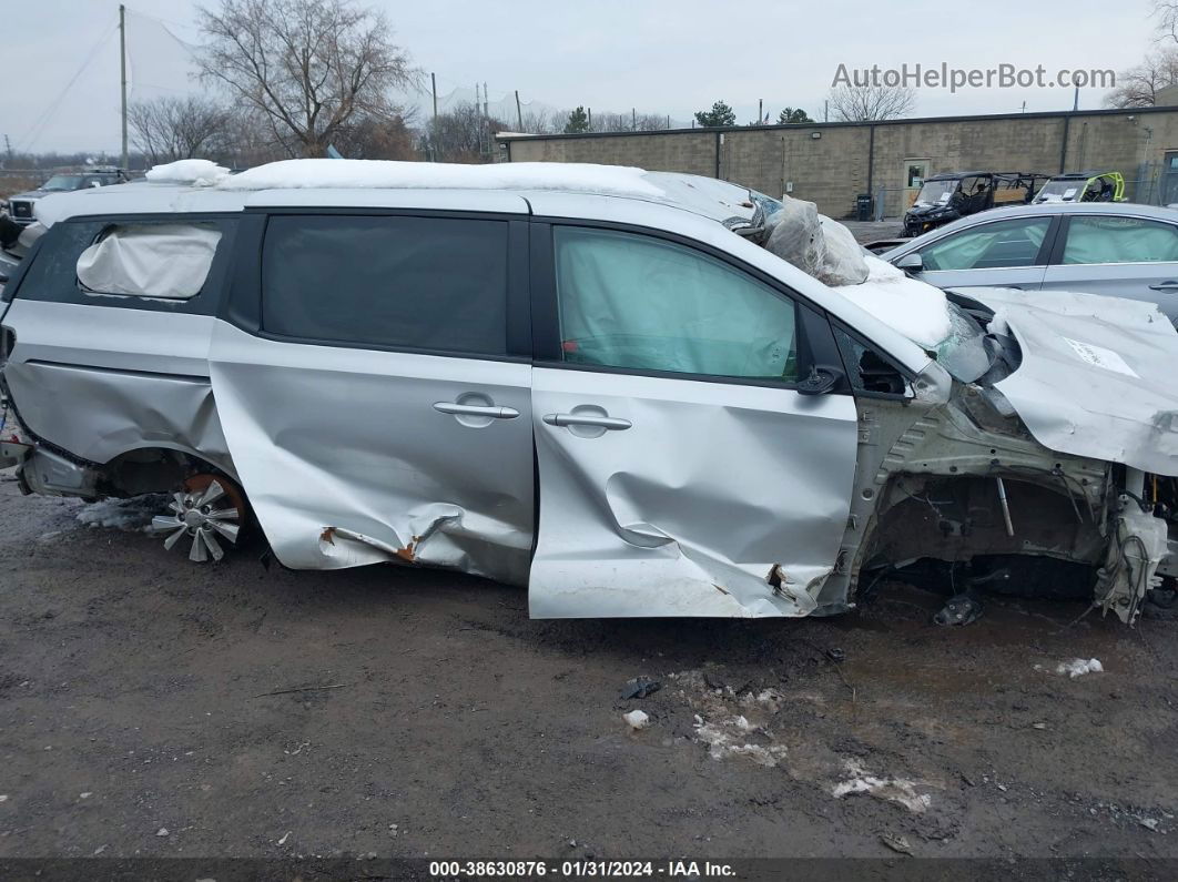 2017 Kia Sedona Lx Silver vin: KNDMB5C19H6306331