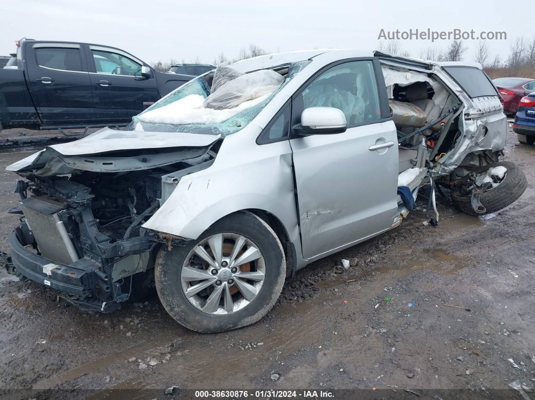 2017 Kia Sedona Lx Silver vin: KNDMB5C19H6306331