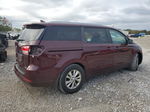 2017 Kia Sedona Lx Burgundy vin: KNDMB5C19H6338874