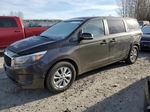 2017 Kia Sedona Lx Gray vin: KNDMB5C1XH6220090