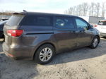 2017 Kia Sedona Lx Gray vin: KNDMB5C1XH6220090