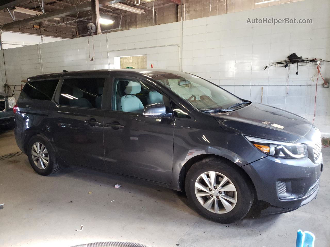 2017 Kia Sedona Lx Угольный vin: KNDMB5C1XH6293797